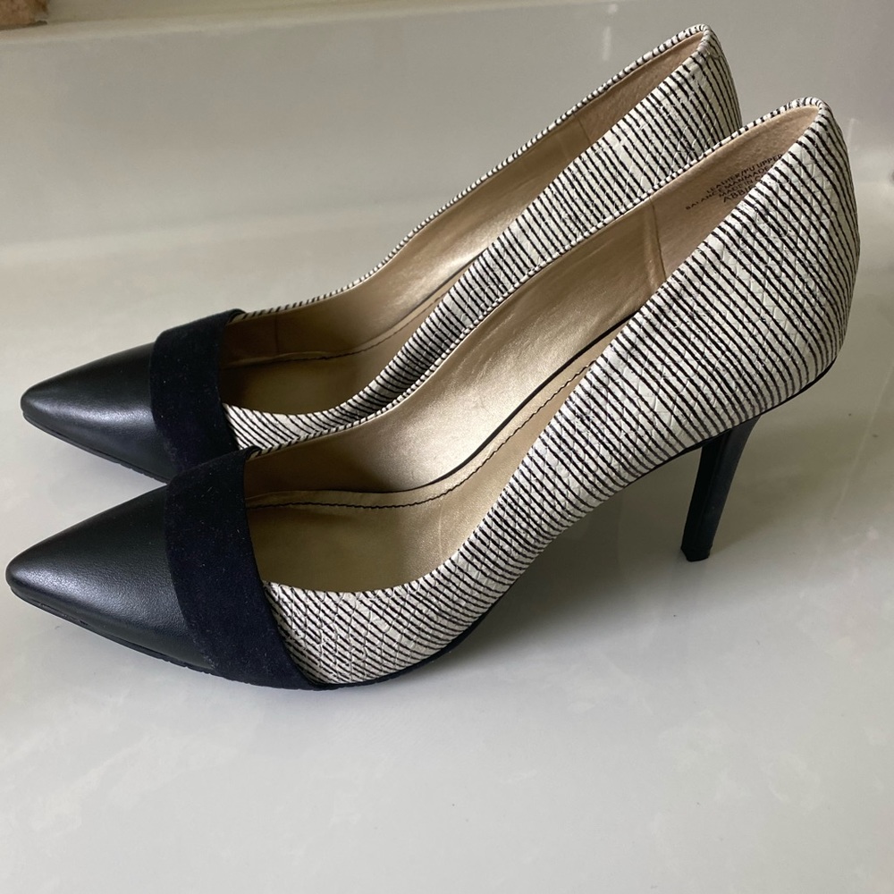 Black and White Heels